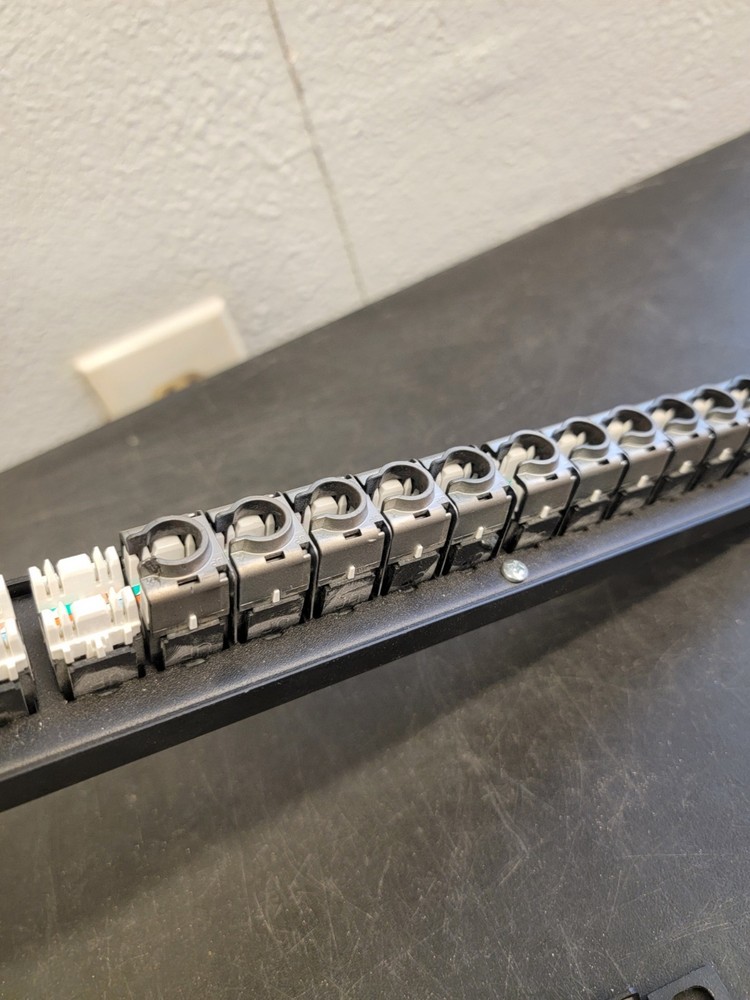 (4) Levinton Cat6 Universal Patch Panel 24-Port 10G Extreme