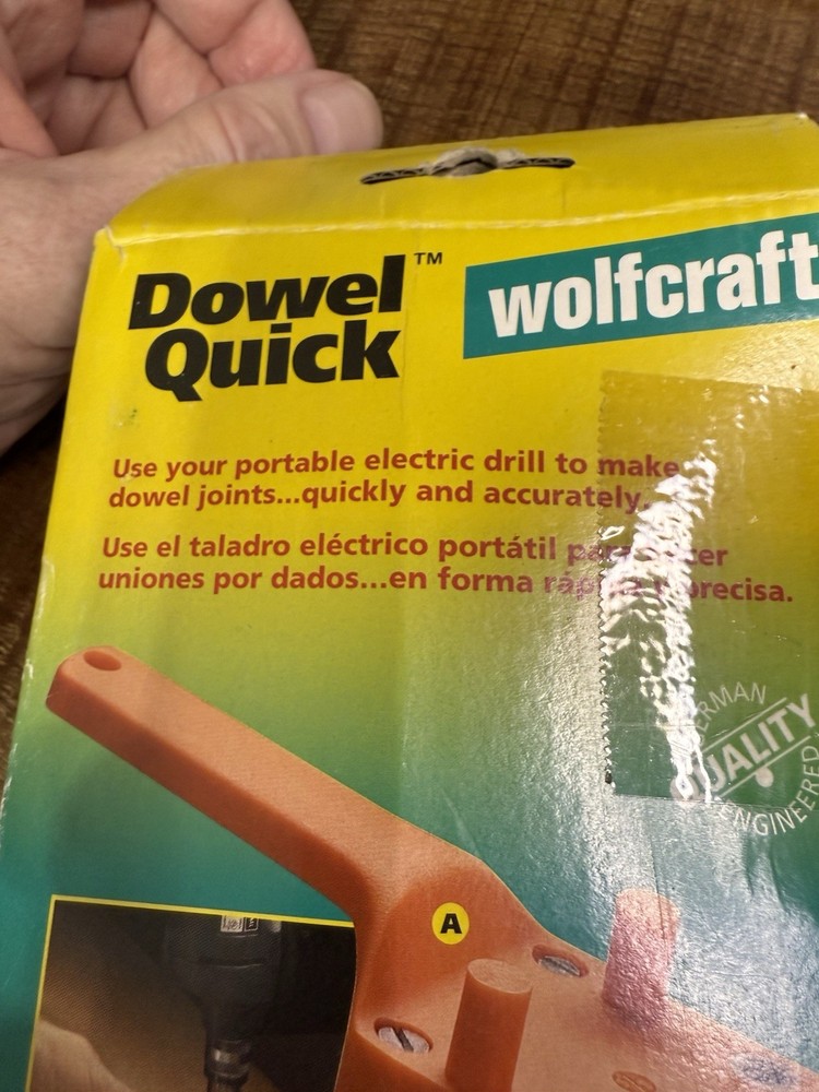 Wolfcraft Quick Dowel Make Dowel Joints Quickly and Accurately