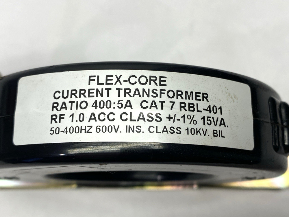 Flex Core RBL-401 Current Transformer 400:5A 600V
