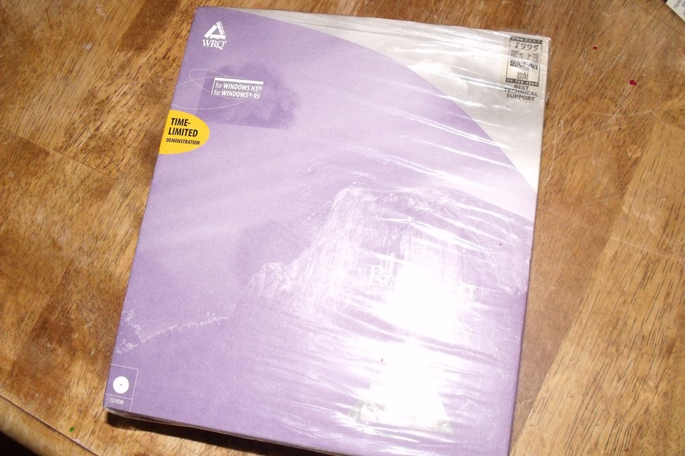 NEW WRQ Reflection for IBM Windows NT 4.0 95 Single User Software CD ROM