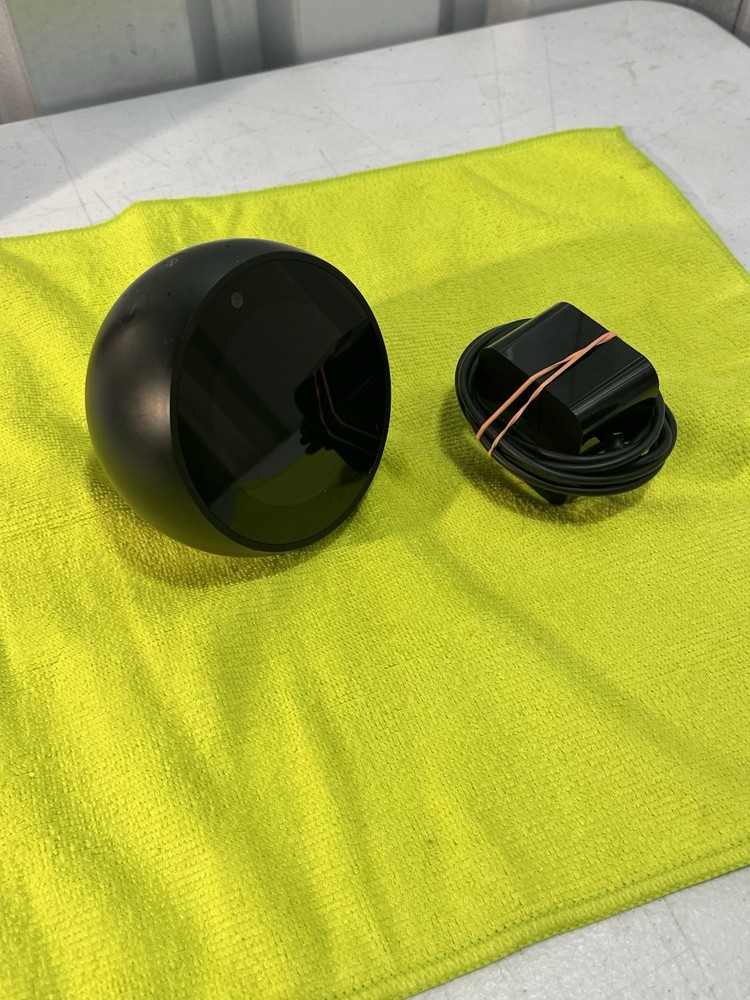 Amazon Echo Spot Smart Display Alexa Black Works Tested