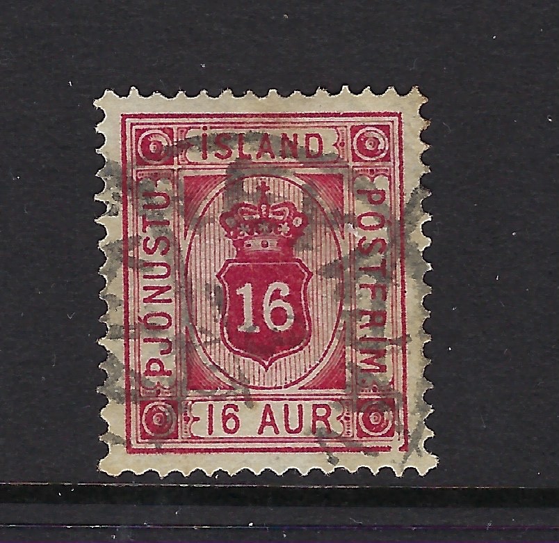 Iceland - Sc# O7 Used, Lot #267