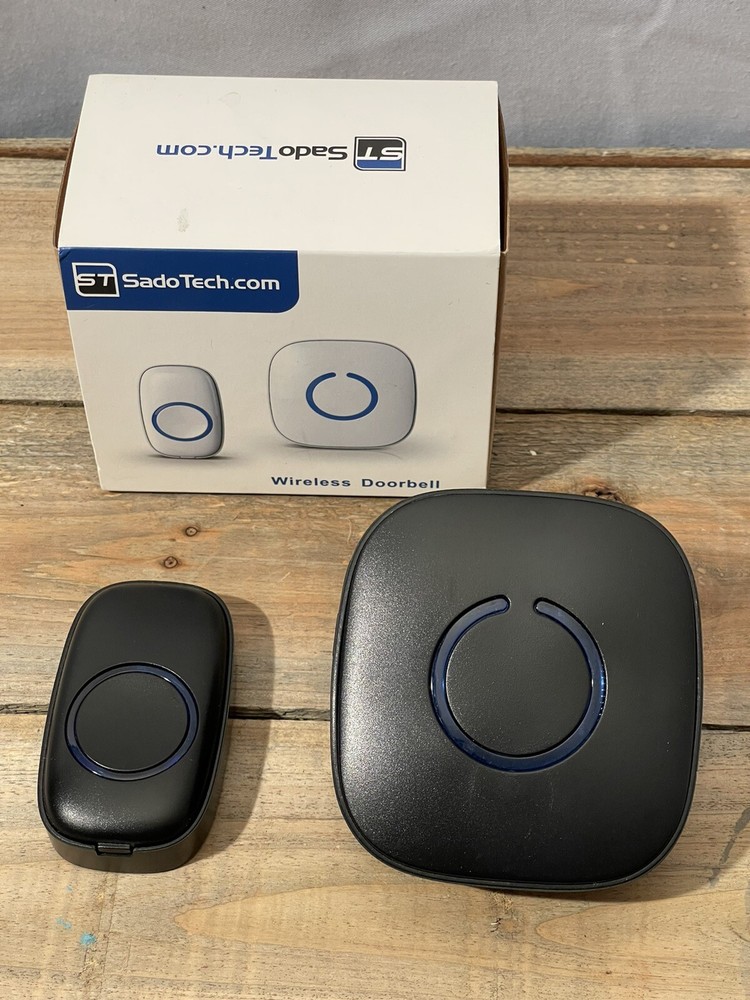 SadoTech.com Model C Wireless Doorbell Fixed Code C Series Preowned 