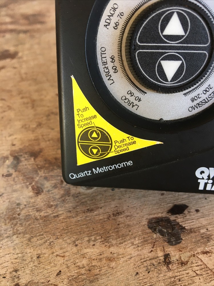 Real Nice The Qwik Time Quartz Digital Metronome