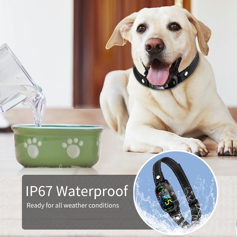 Smart Pet Auto Anti bark Dog Collar Intelligent Waterproof Barking Terminator