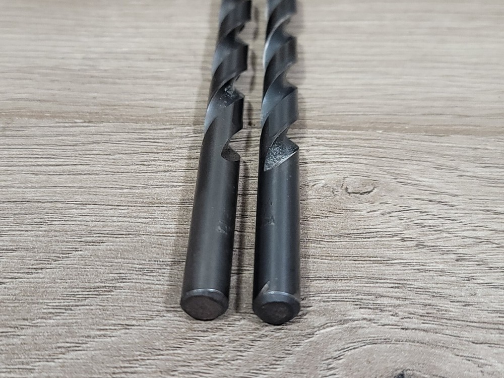 2ea C-L HS USA DRILL MACHINIST BITS 23/64" EUC
