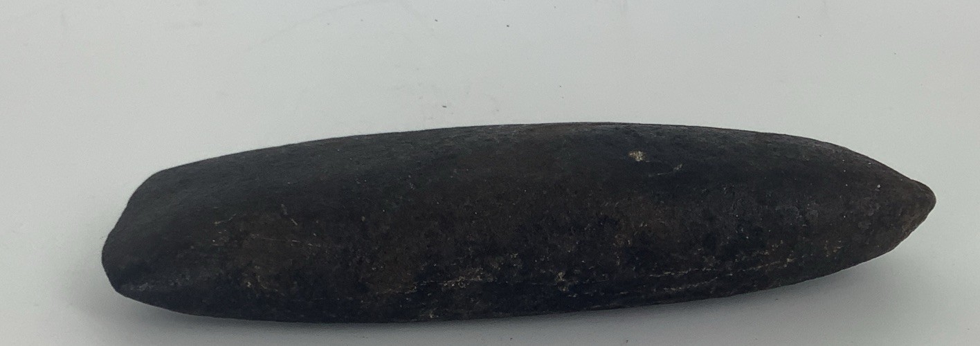 Vintage Native American Fully Shaped Stone Axe Head Artifact 7” X 2” X 1.25”