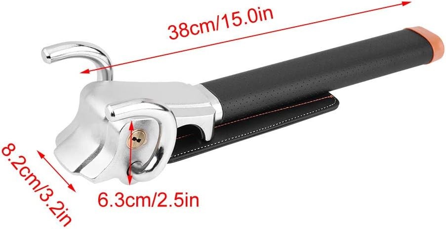Car Steering Wheel Lock, Folding Anti-Theft Security...