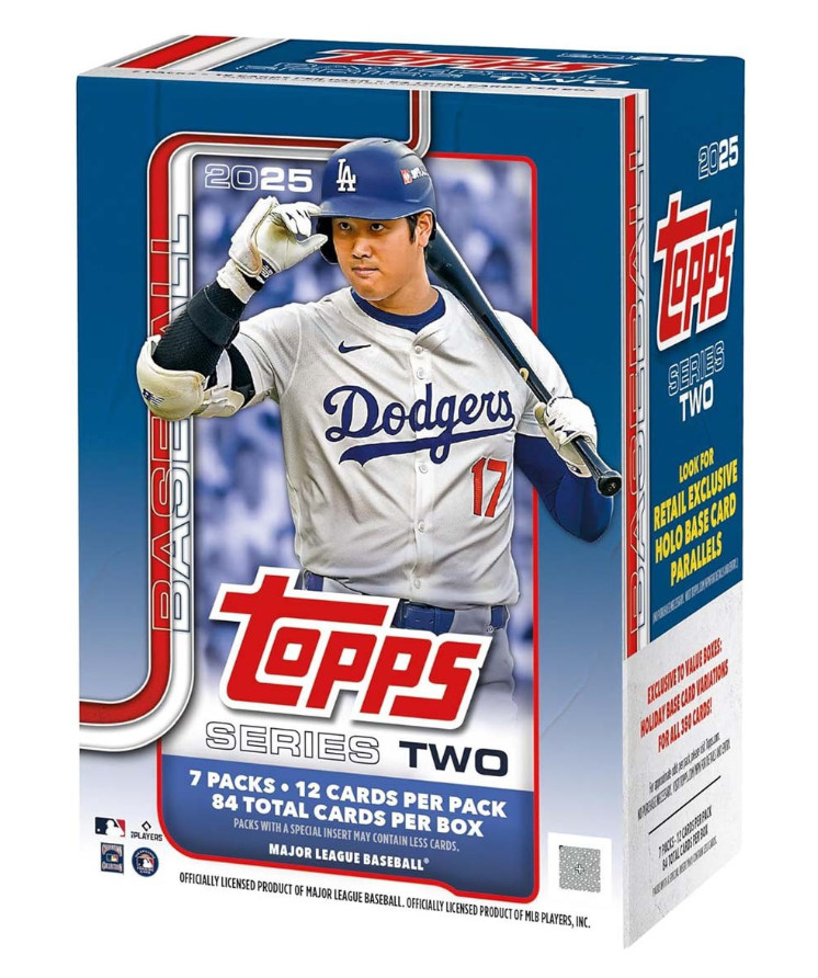 2025 Topps Series 2 Baseball Blaster Box