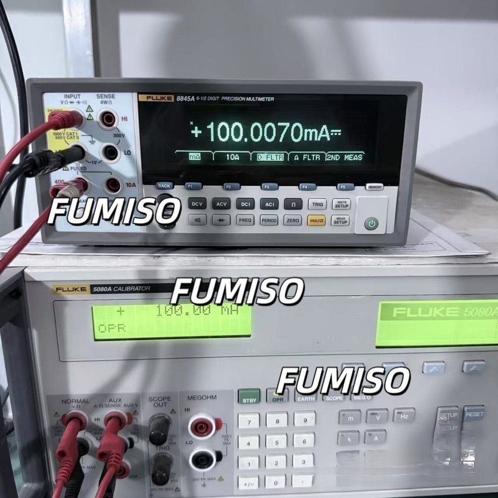 1 pcs Fluke 8845A Digital Multimeter 6.5 Digit Precision Multimeter./jo-