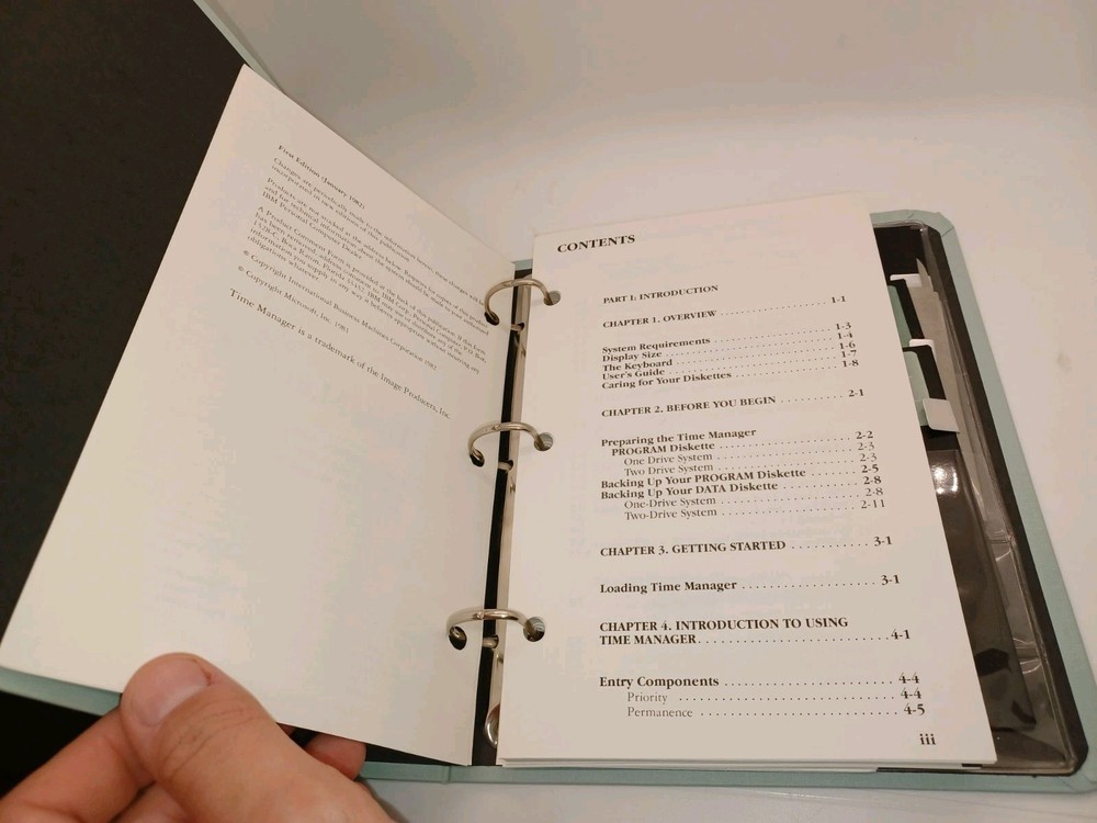 Vintage IBM Personal Computer Software Hardware Library Lot Floppy 1st Ed