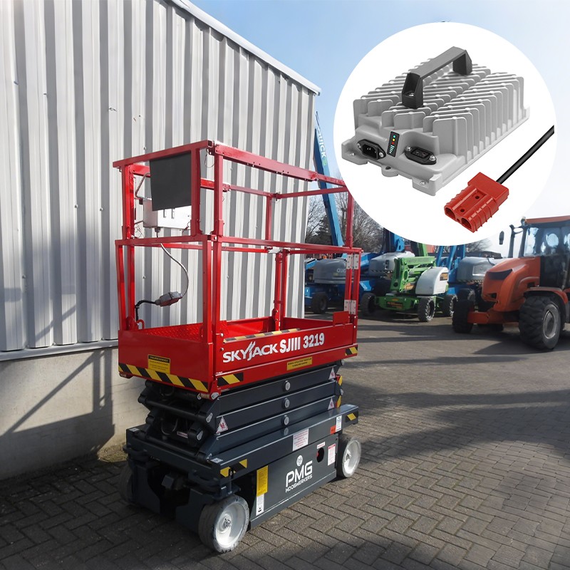 24V 27 Amp 226378 226386 Battery Charger for Skyjack Scissor Lift Delta-Q IC650