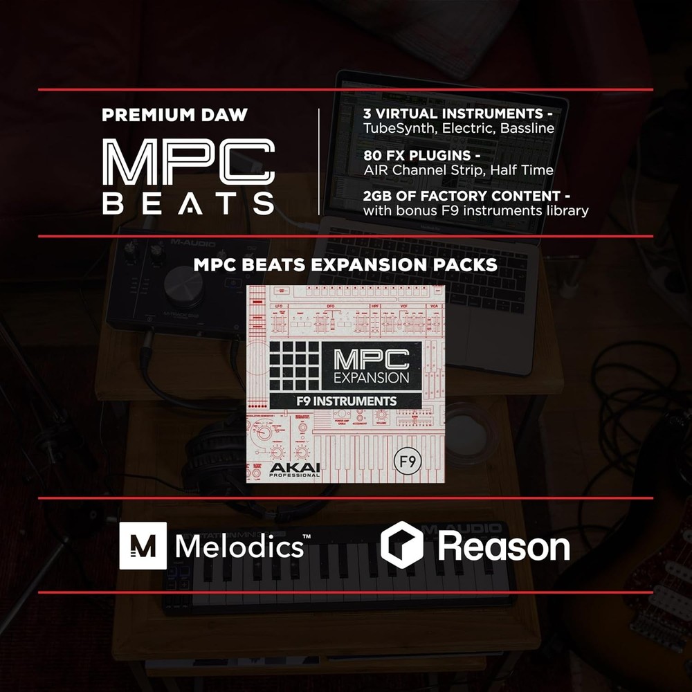 M-AUDIO Keystation Mini 32 MK3 – USB MIDI Keyboard Controller w/ Software