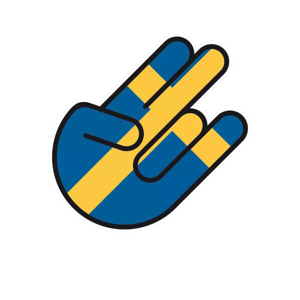 Swedish Shocker Sticker Decal