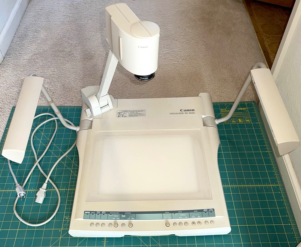 Canon Visualizer RE-450X Overhead Document Camera