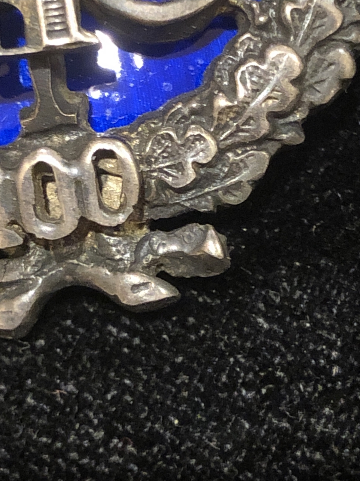 Russian Empire Centenial Badge Of Pavlovsky Military School,Silver Enamel.