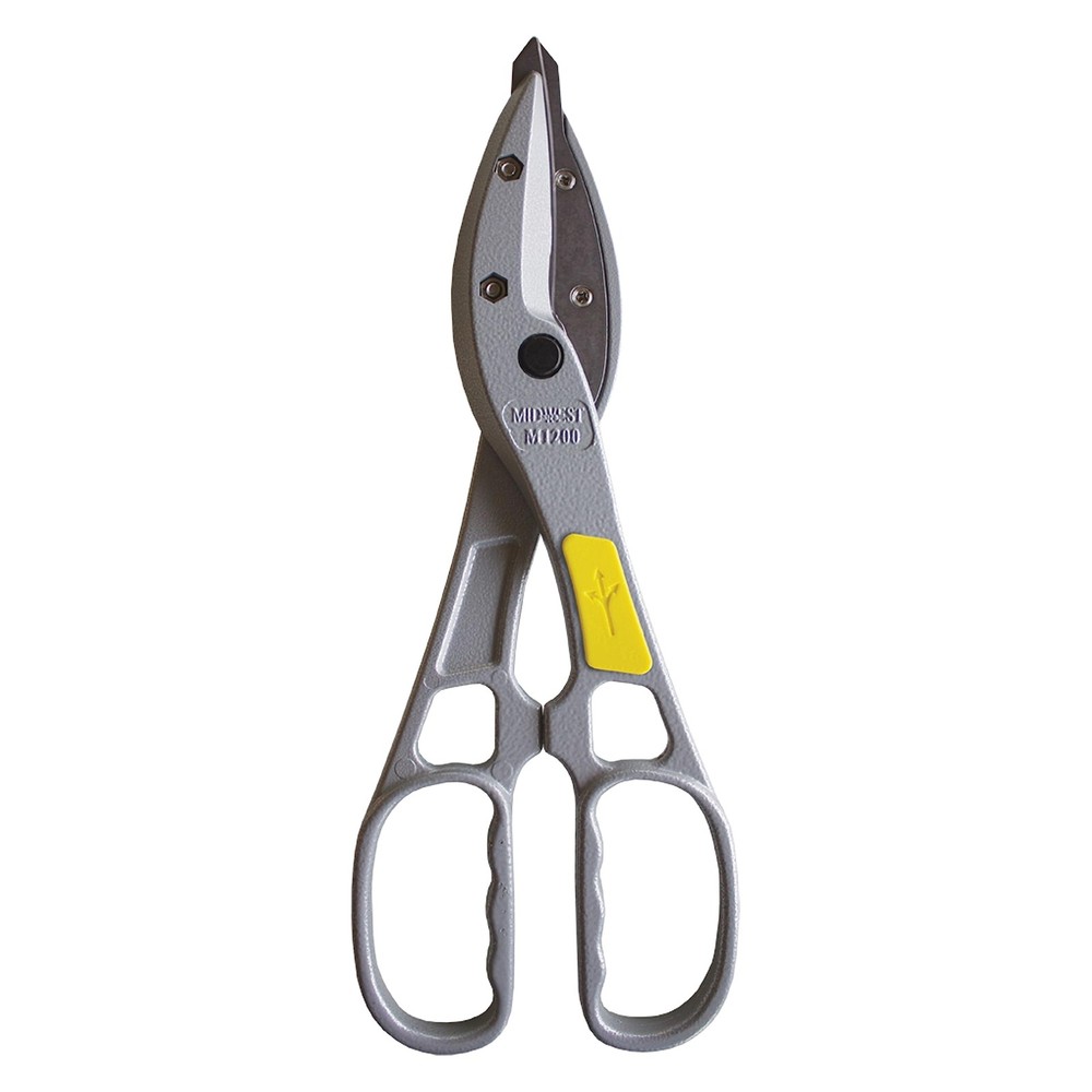 MIDWEST MagSnips Replaceable Blade Snip  Straight Cut Regular Sheet Material ...