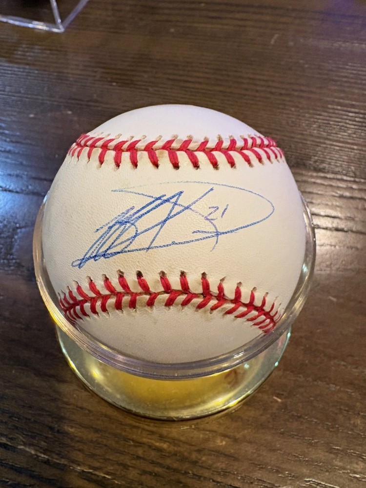 JEFF   KENT    DODGERS        SIGNED     BASEBALL