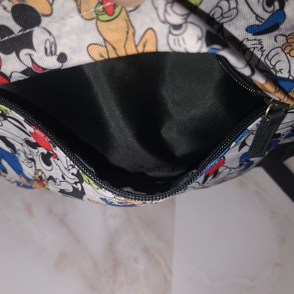 Disney Parks Fabulous 5 Gray Multicolor 18" Backpack Support Straps Medium Size