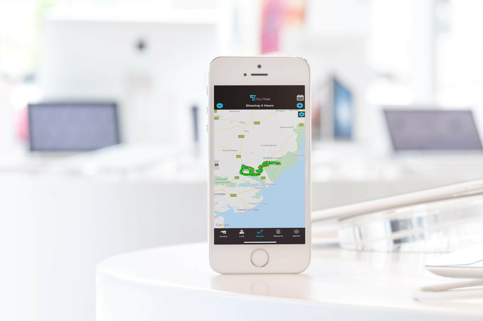 TruTrak GAT24 GPS Tracker 4G - Real Time magnetic vehicle Tracker- REFURBISHED