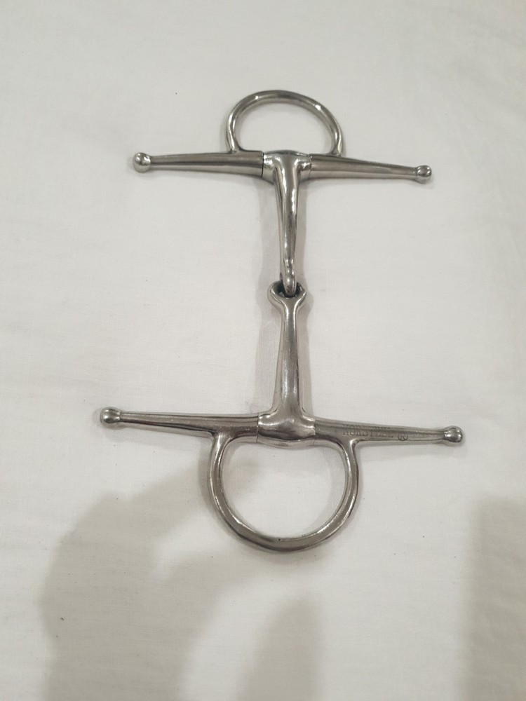 JP Korsteel Full Cheek Eggbutt Snaffle