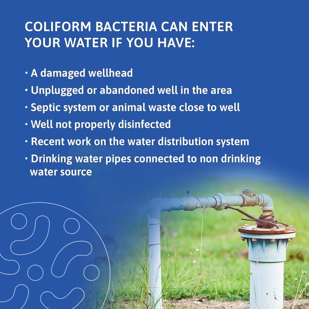 EPA Approved Pool and Drinking Water Testing Kit - Accurate Bacteria Detection