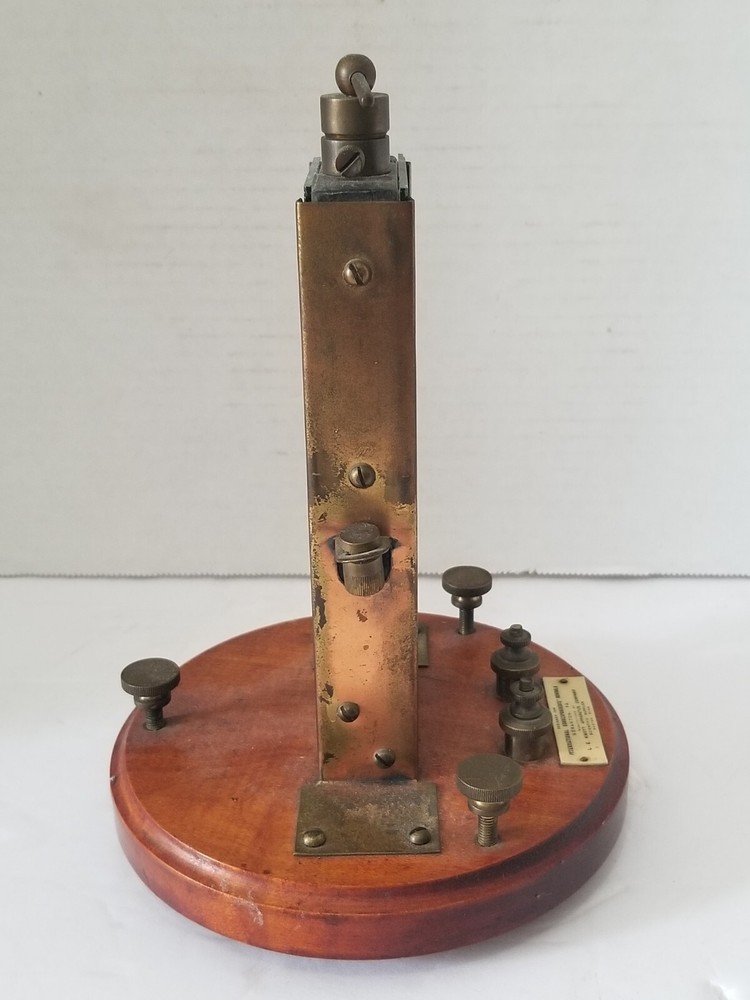 Antique Measuring Instrument L.E. Knott Apparatus Co. Galvanometer