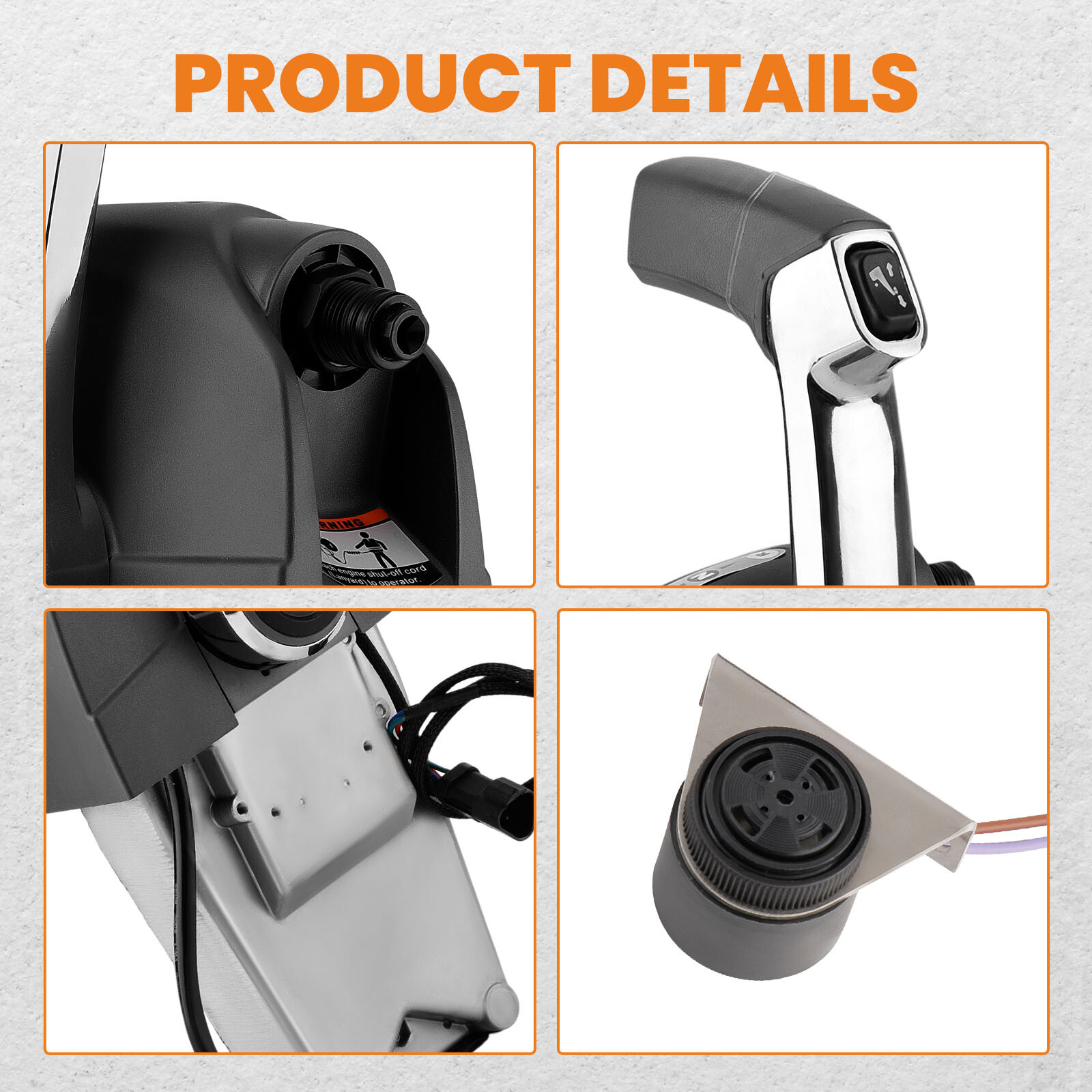 Outboard Remote Throttle Control Box for Johnson Evinrude 1996-UP 5006186