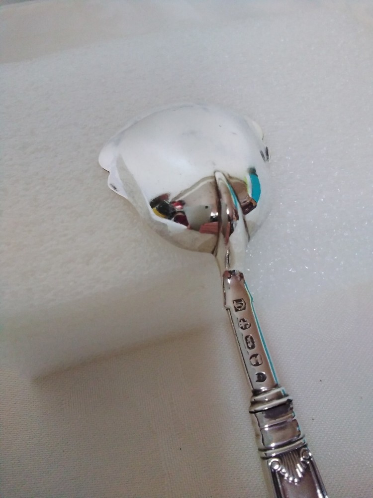 1826 Birmingham Sterling Silver Large Caddy Spoon, Joseph Taylor