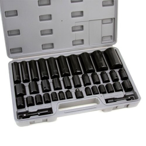 38PC Duometric Socket Set Portable Case Socket Set