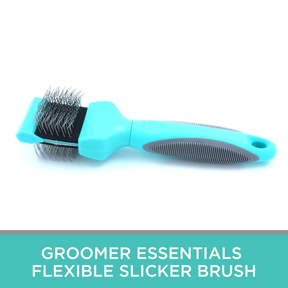 Groomer Essentials Flexible Slicker Brush - Single/Soft