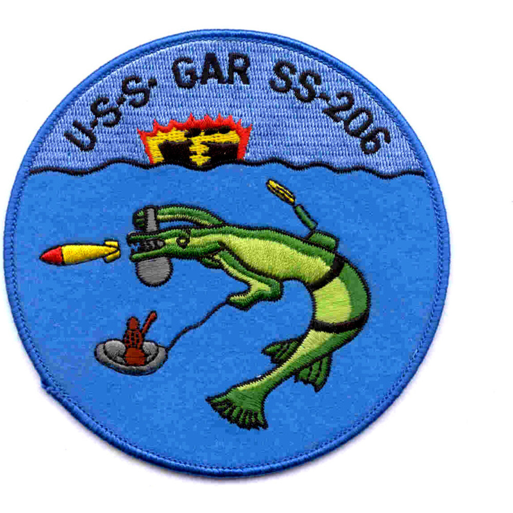 USS Gar SS-206 Patch