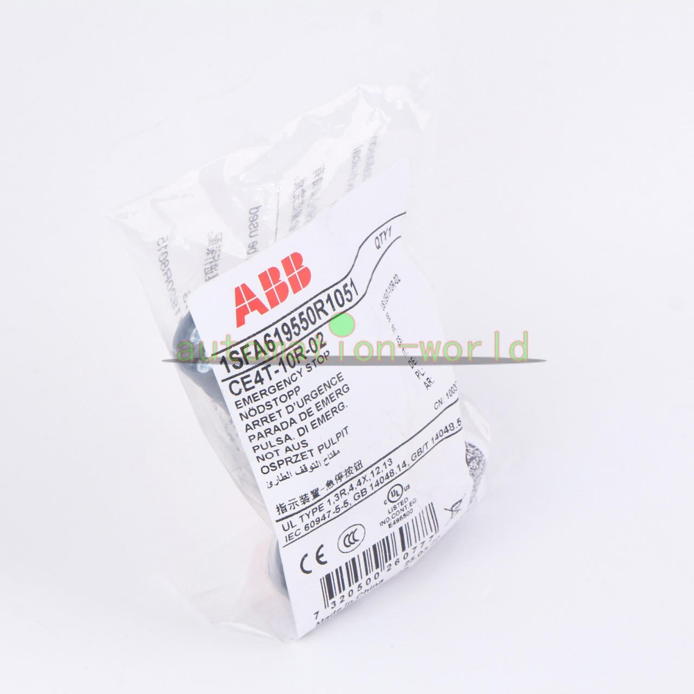 ONE New ABB CE4T-10R-02 button switch