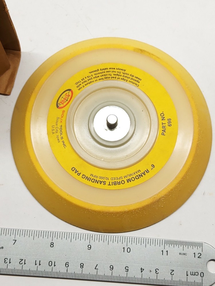 SIOUX TOOL 6" DISC HOLDER 696 (NIB)