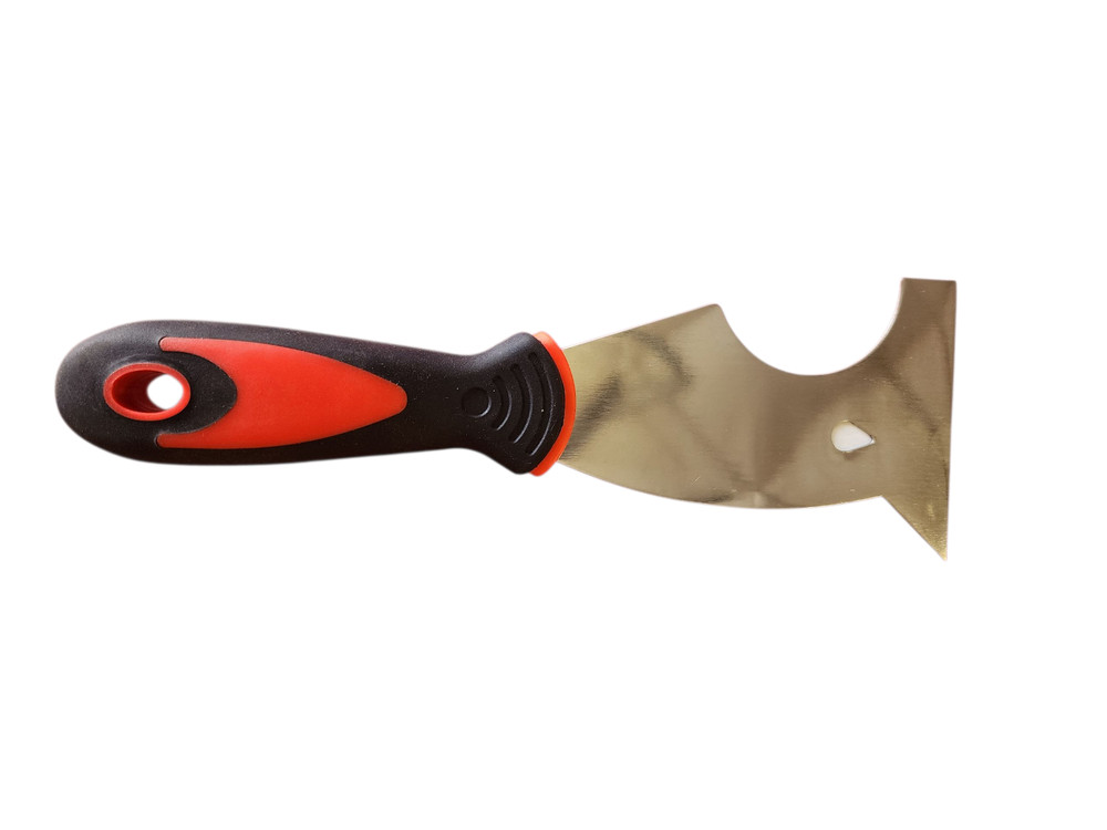 5 in 1 Paint Scraper Soft Grip Handle with Mirror Polish