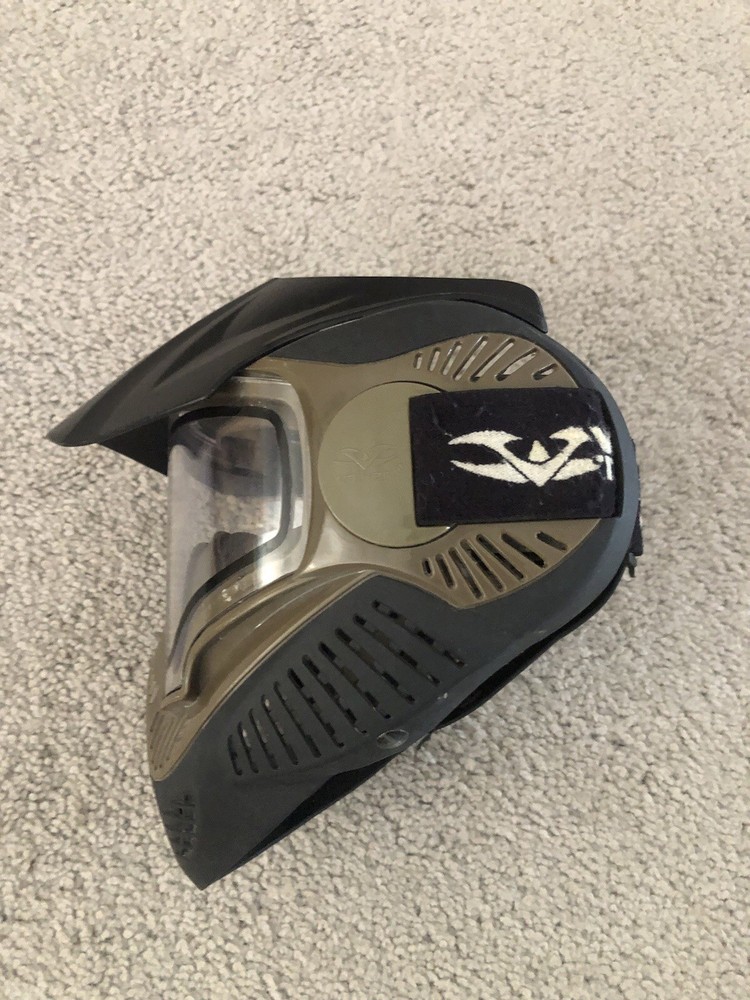 Valken Paintball Goggle Mask Visor Brown Vented Complete Read Descriptions