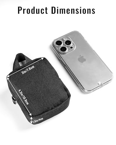 VE33 Small EDC Pouch, Mini Pocket Organizer, Mini Tactical EDC Compact Pocket