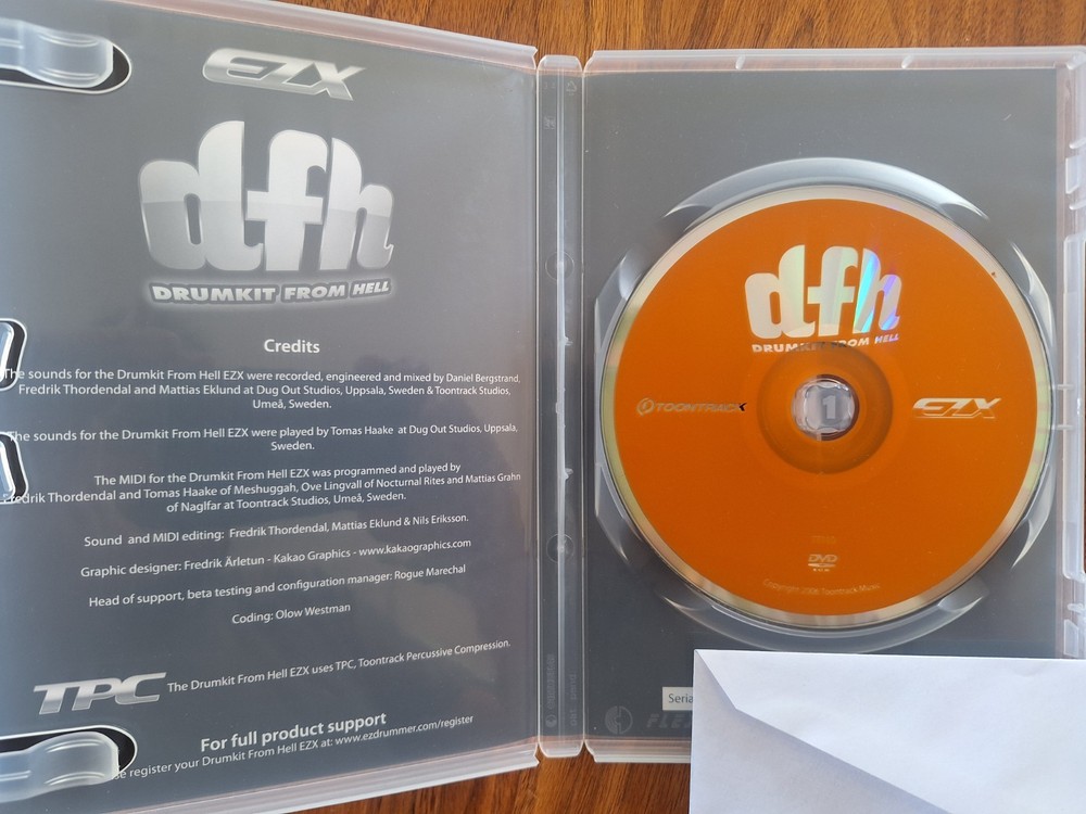 TOONTRACK EZX Drumkit From Hell