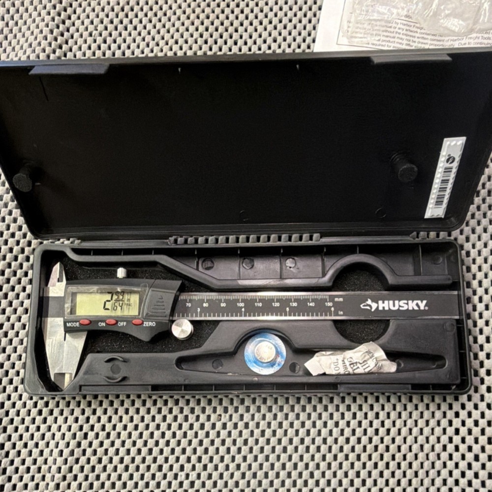 Husky Digital Caliper with Protective Case