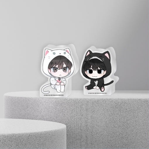 Webtoon MD [ Stranger 이방인 ] Mini Acrylic Block Set 미니 아크릴 블록 세트 (BEONGD361)