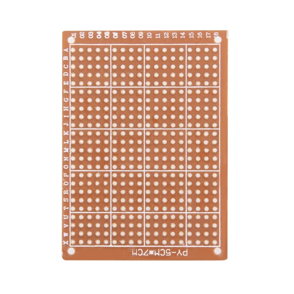 5x7cm Single Facade Universal Paper Welding Circuit Board 10pcs