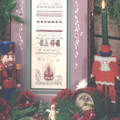 Shepherd's Bush ~ Winter Moon ~ Cross Stitch PATTERN ONLY ~ Vintage 1994