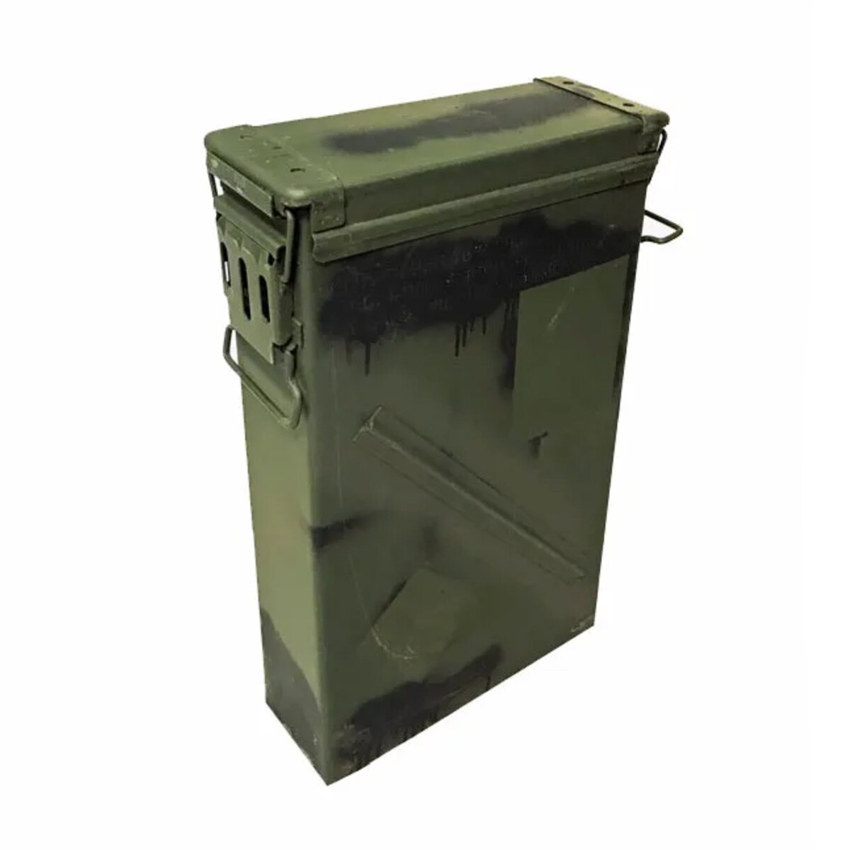 81mm Short Surplus Ammo Cans Used Grade 2 with Free Shipping