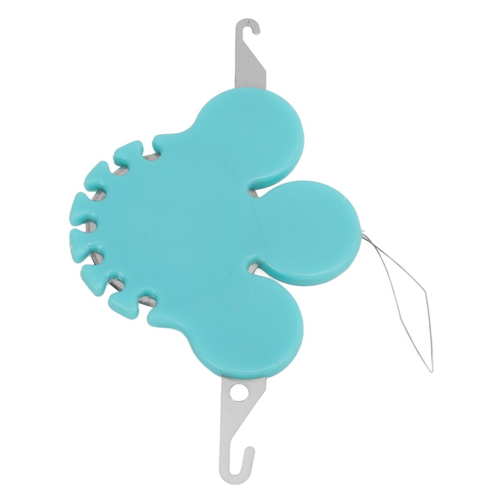 4 In 1 Needle Threader Wear Resistant Material Sewing Needle Threader(Blue )