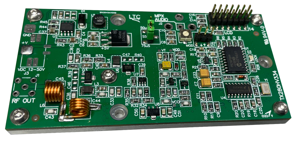 TX280HV Tugicom FM Exciter 2Watt