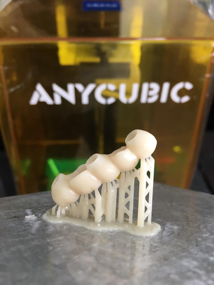 DLP SLA LCD 3d printer temporary teeth resin ..