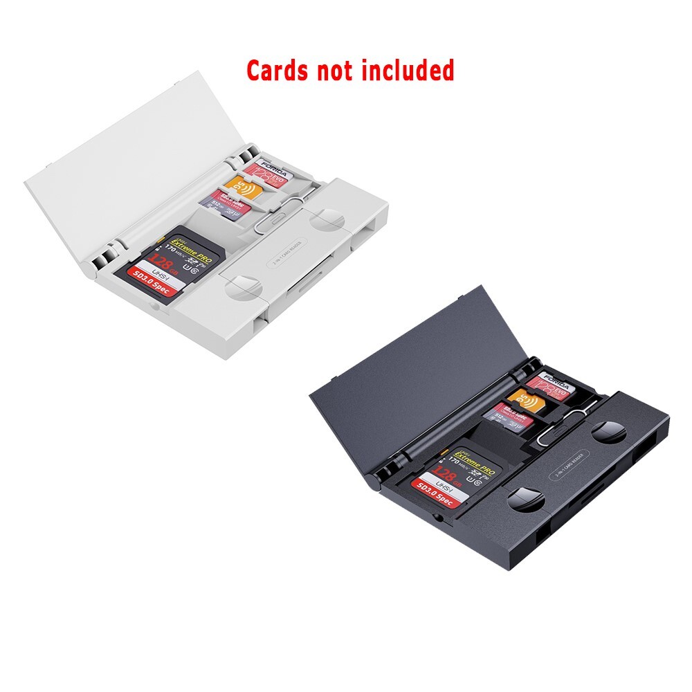 Multi - Utility Card Reader Storage Box, USB3.0 High - Pace Mobile Phone Black