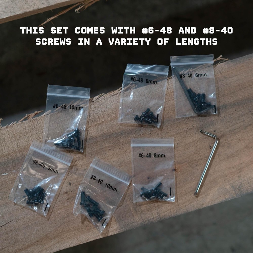 Ultimate Gunsmithing Screw Set: 6 Sizes, , Torx Resistant