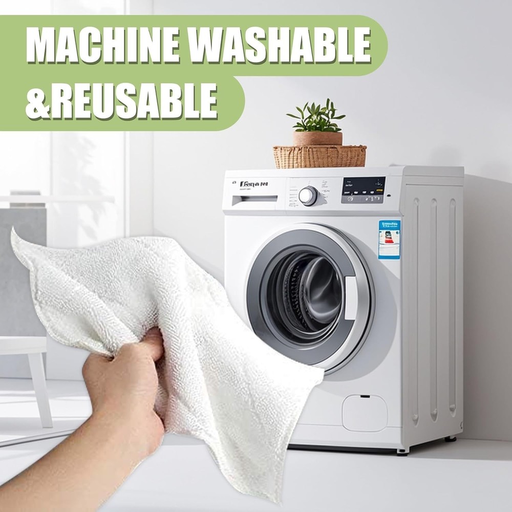 Microfiber Mop Pads for Light 'N' Easy Models - 8 High-Performance Cloths