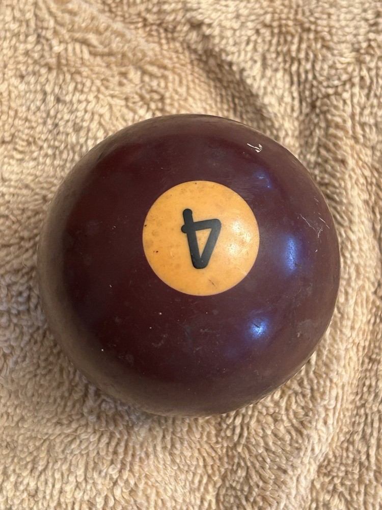 7 Billiard Pool Balls 2-1/8" With Box